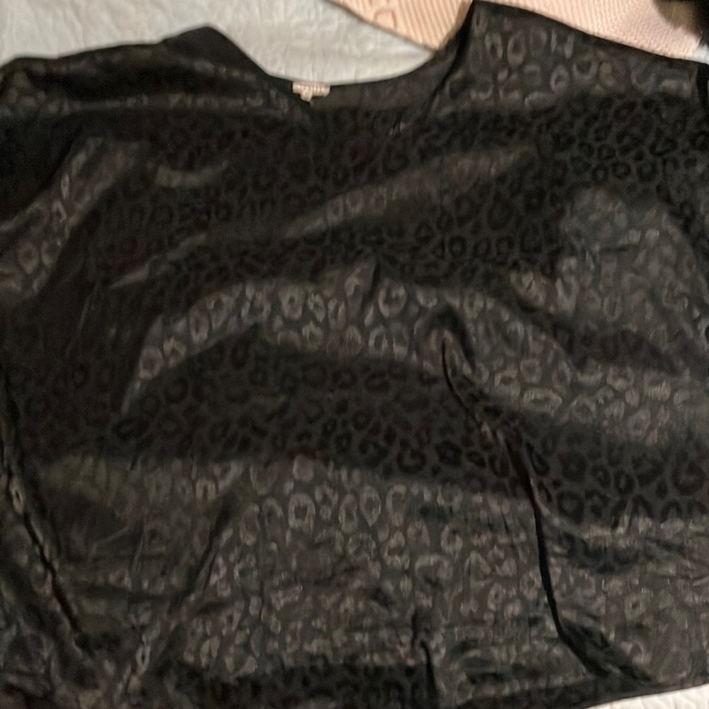 Black metallic shirt by jodifl